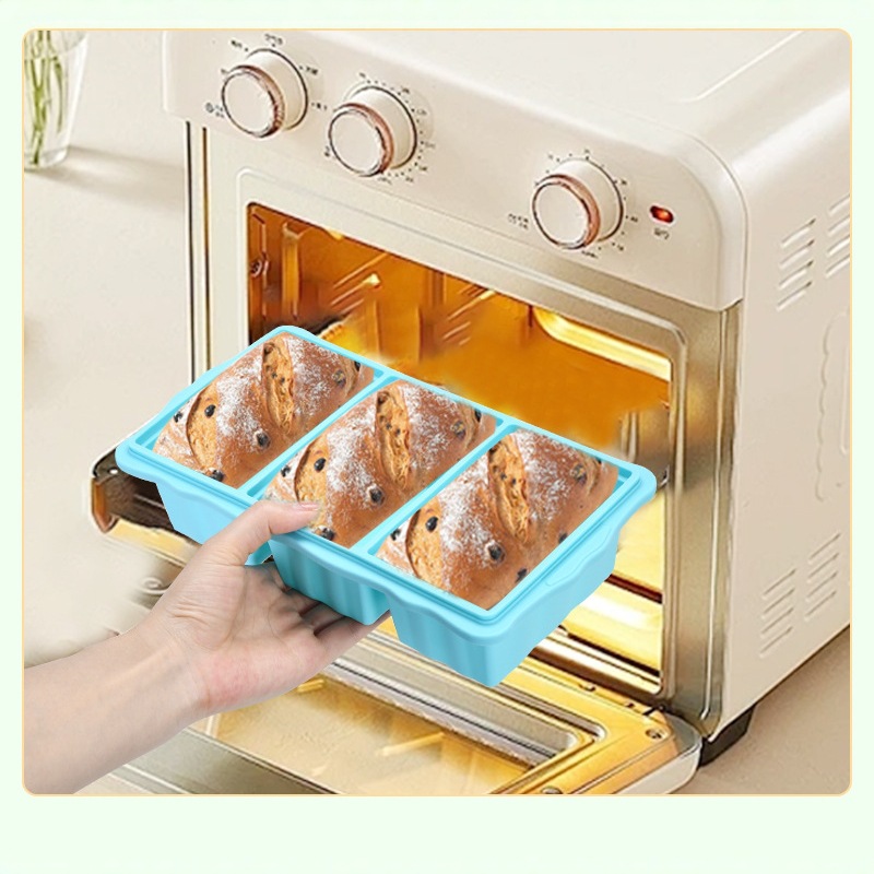 Frozen soup silicone ice tray hot pot base sub-packaging box with lid, frozen soup storage box, ice cube mold, large ice cube