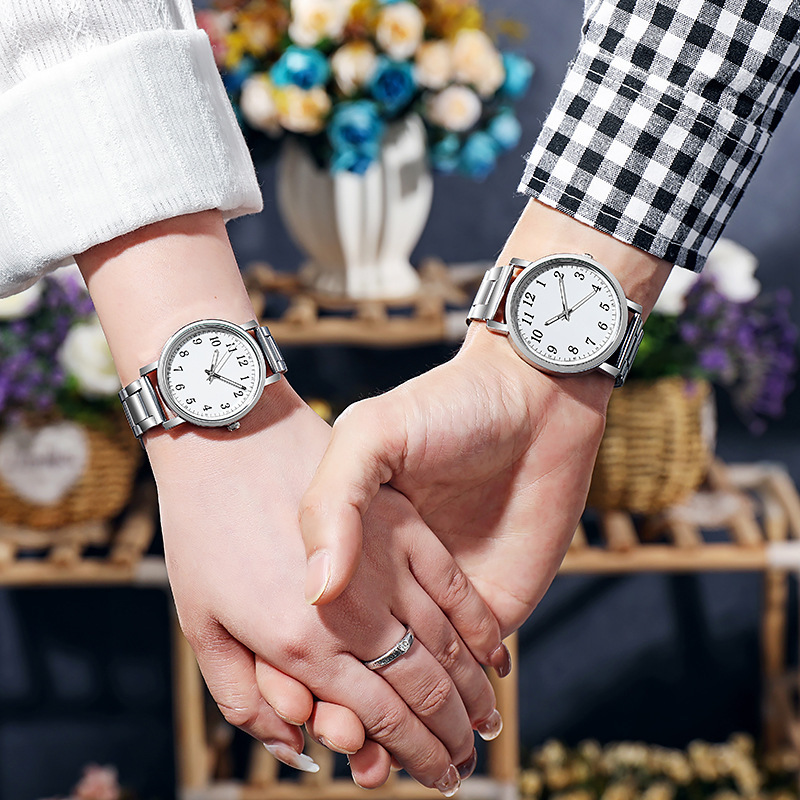 Women's Watches Quartz Watches Men's Couple Watches a Pair of Gift Watches