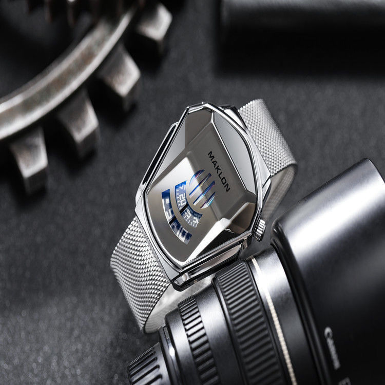 Brand genuine Swiss full-automatic stopwatch men's watch men's wheel hub students Korean waterproof 2021 new style